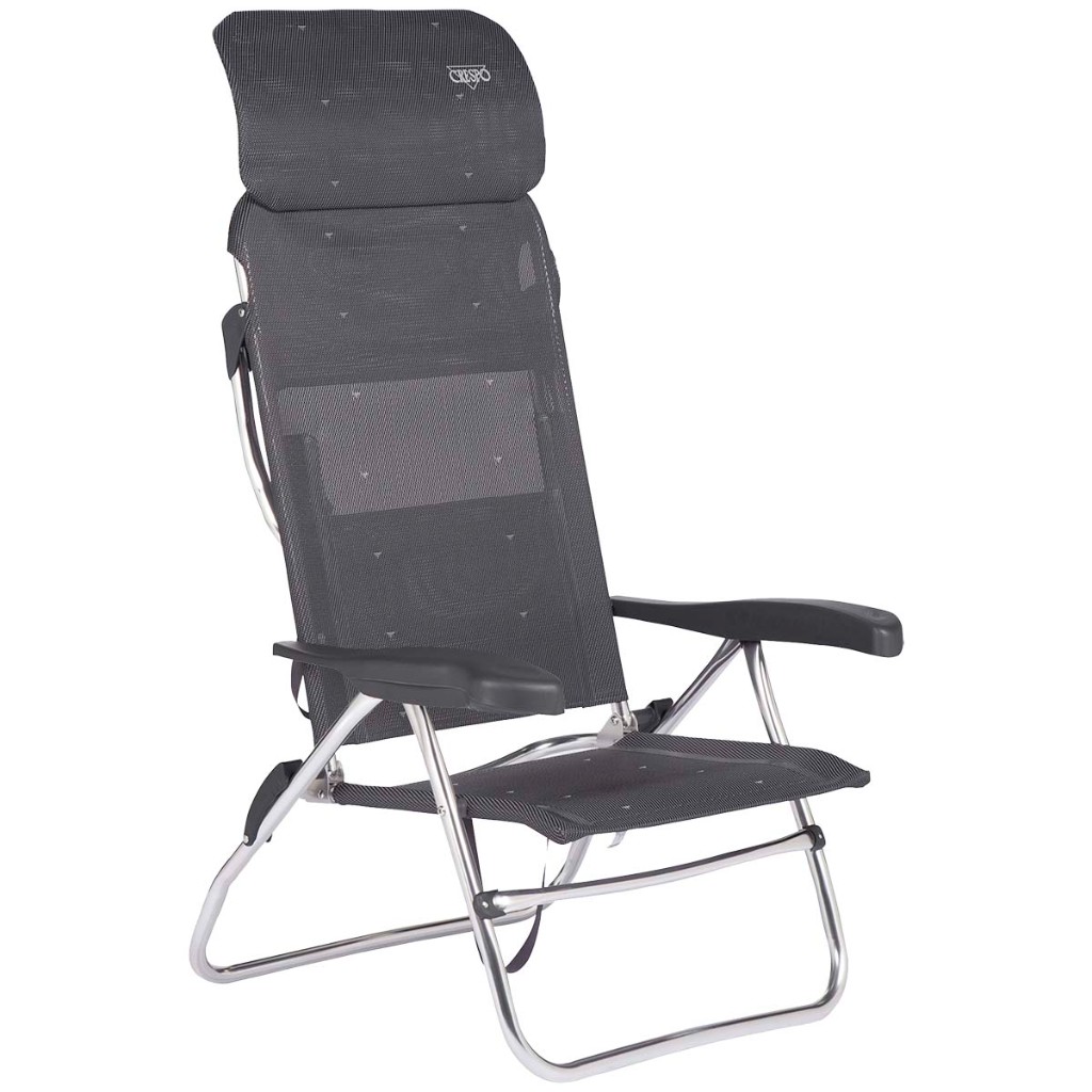 1149364 Crespo - Silla de playa - AL/223-C - Compact - Gris oscuro 