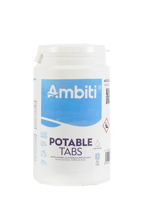 AM 300222 Ambiti Potable Tabs – Pastillas para la Potabilización de Agua