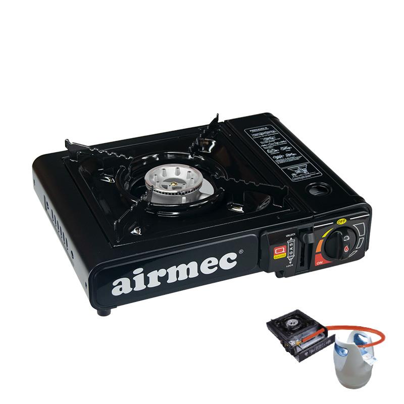 AM120975 COCINA DE GAS PORTÁTIL CON DOBLE FUNCIÓN AIRMEC