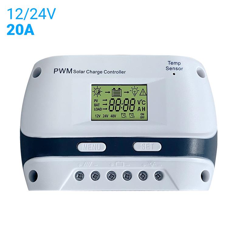 VL1585 CONTROLADOR DE CARGA SOLAR PWM 12V/24V 20A VOLTEN