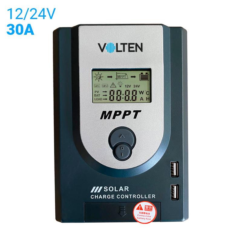VL1589 CONTROLADOR DE CARGA SOLAR MPPT 12V/24V 30A VOLTEN